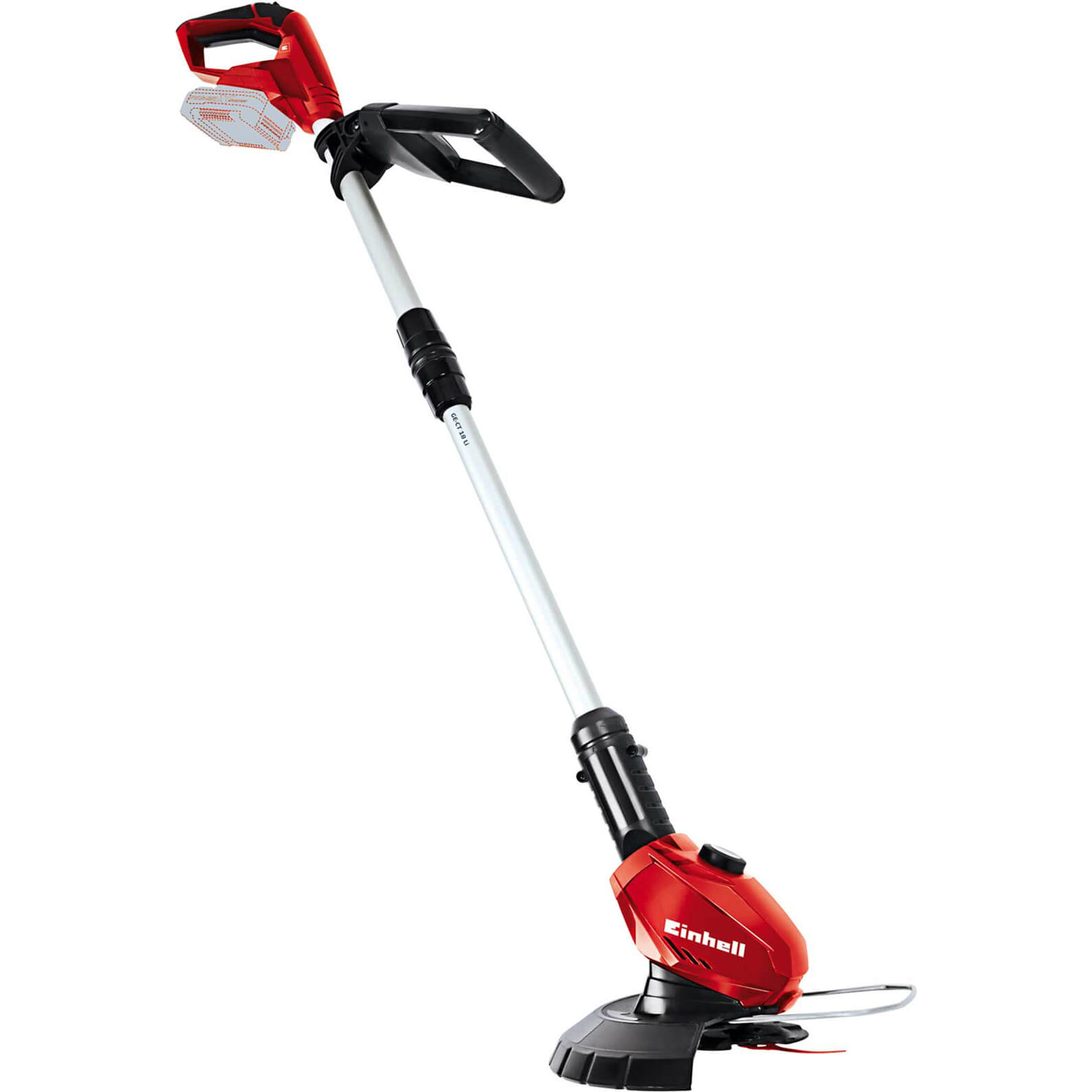 Einhell GE-CT 18 Li 18v Cordless Telescopic Grass Trimmer and Edger 240mm No Batteries No Charger