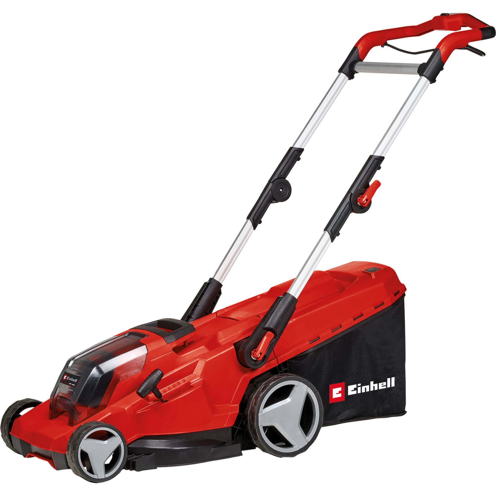 Image of Einhell GE-CM 36/41 Li 36v Cordless Brushless Rotary Lawnmower 410mm No Batteries No Charger