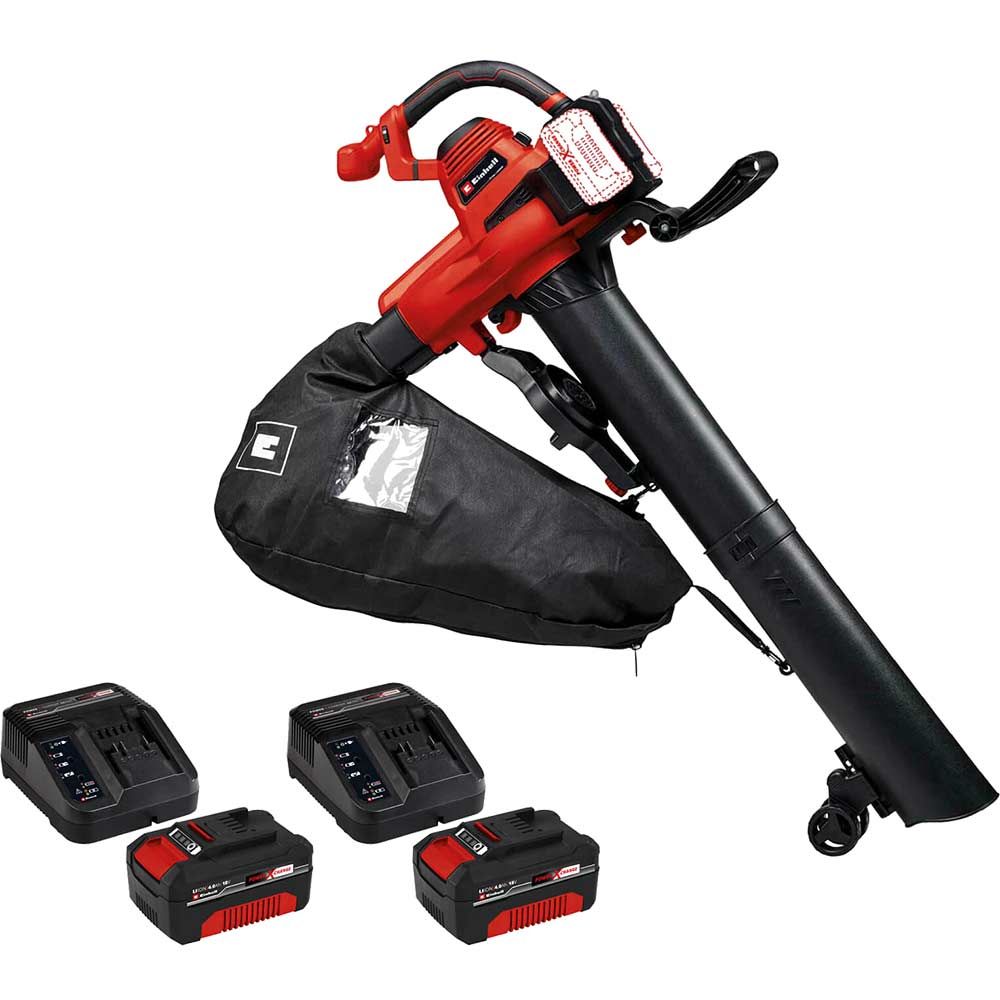 Einhell GE-CL 36/230 Li E 36v Cordless Garden Leaf Blower and Vacuum 2 x 4ah Li-ion Charger