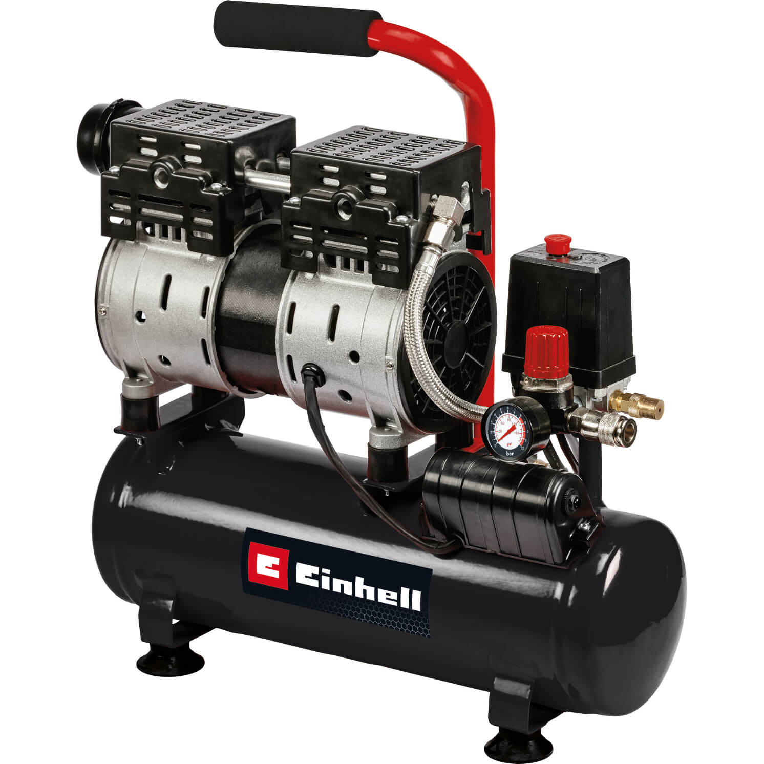 Einhell TE-AC 110/6 Silent Plus Oil Free Air Compressor 6 Litre