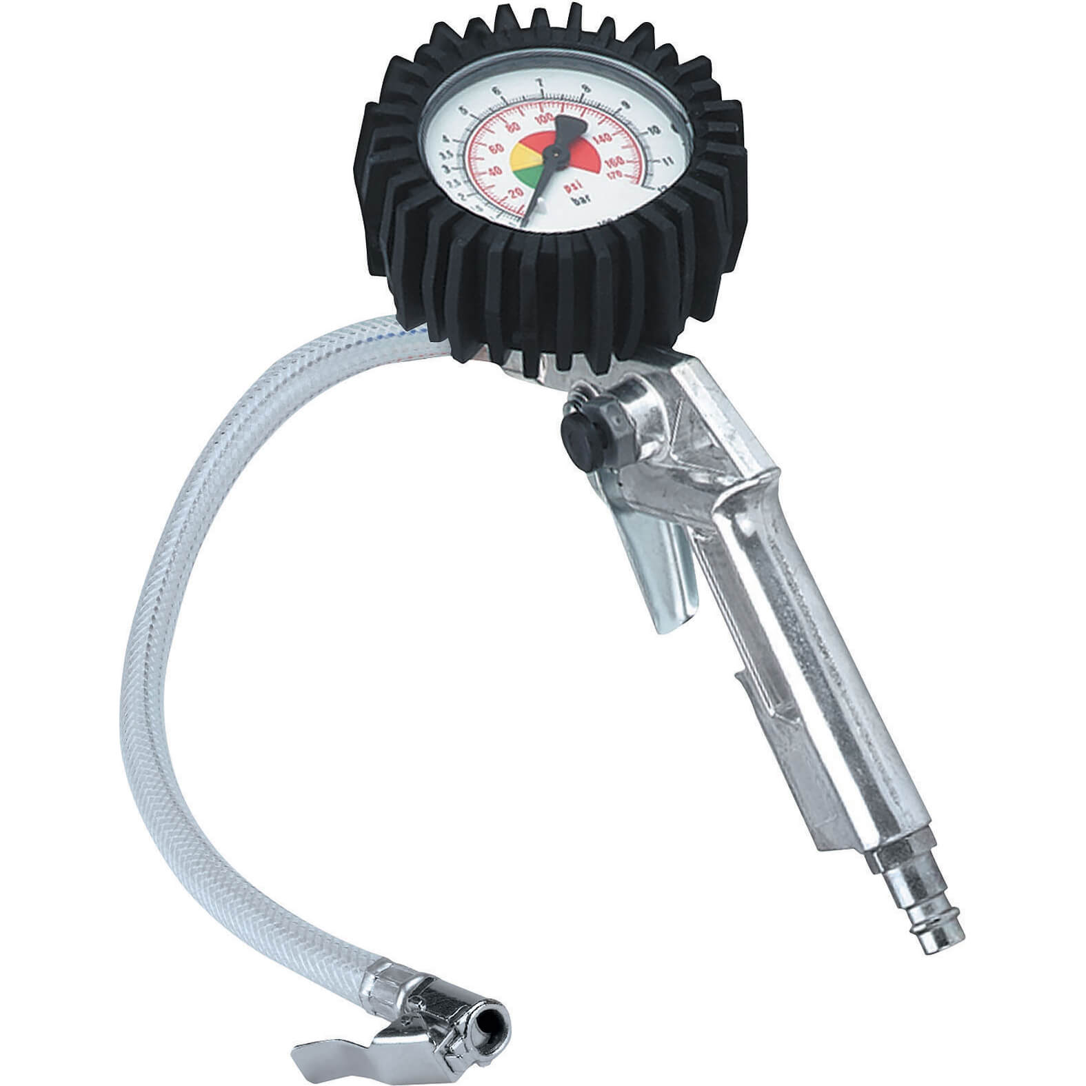 Image of Einhell Air Tyre Inflator with Pressure Gauge