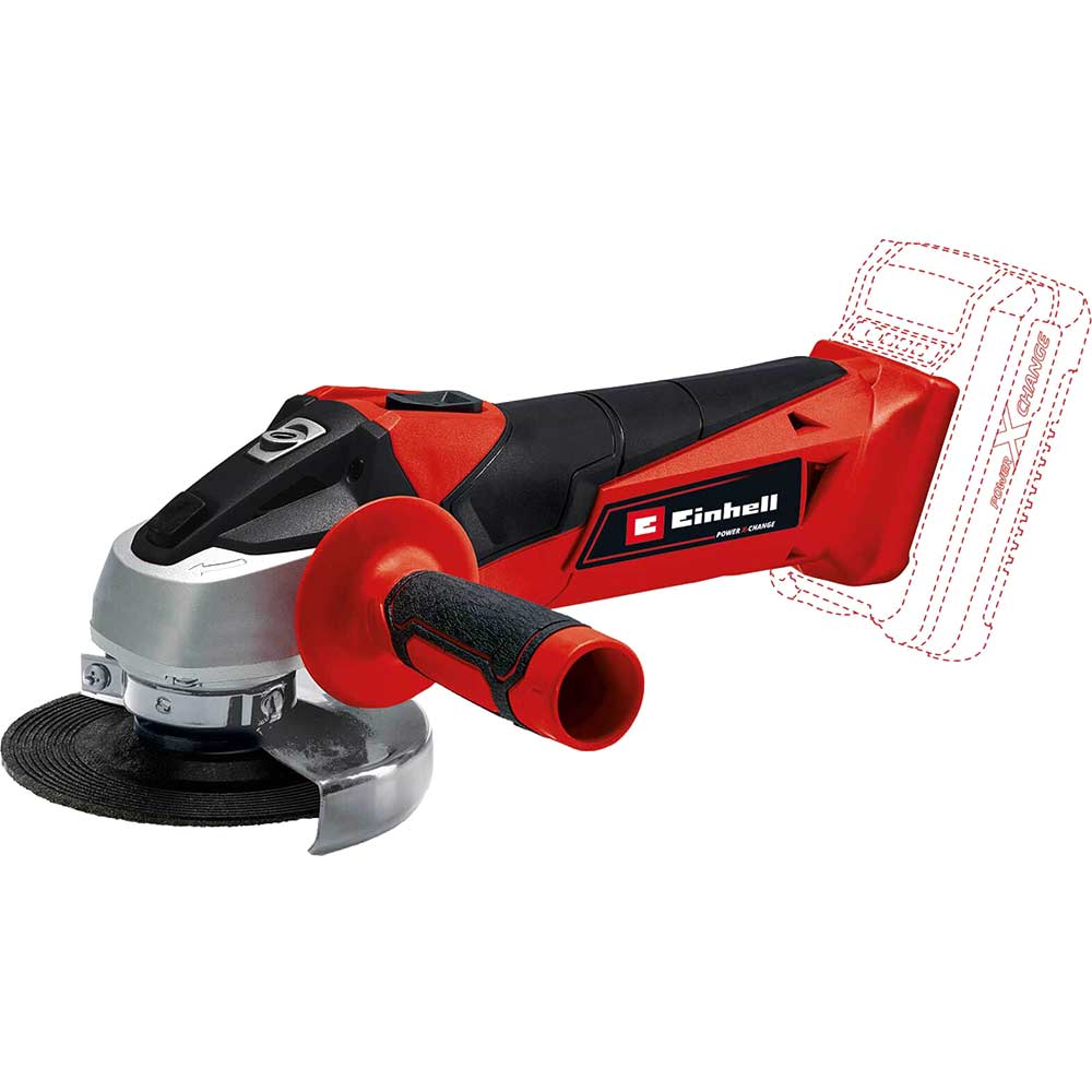 Einhell TC-AG 18/115 Li 18v Cordless Angle Grinder 115mm No Batteries No Charger No Case