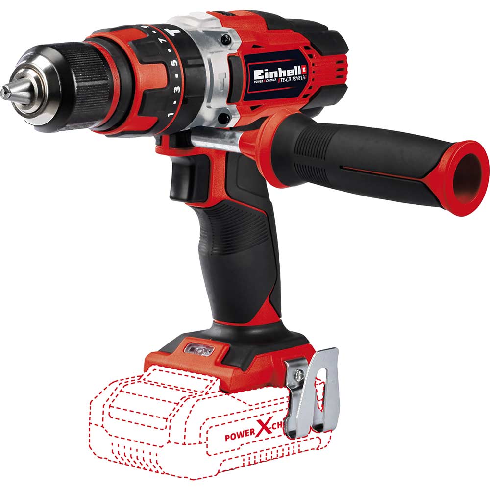 Image of Einhell TE-CD 18/48 Li-i 18v Cordless Combi Drill No Batteries No Charger No Case