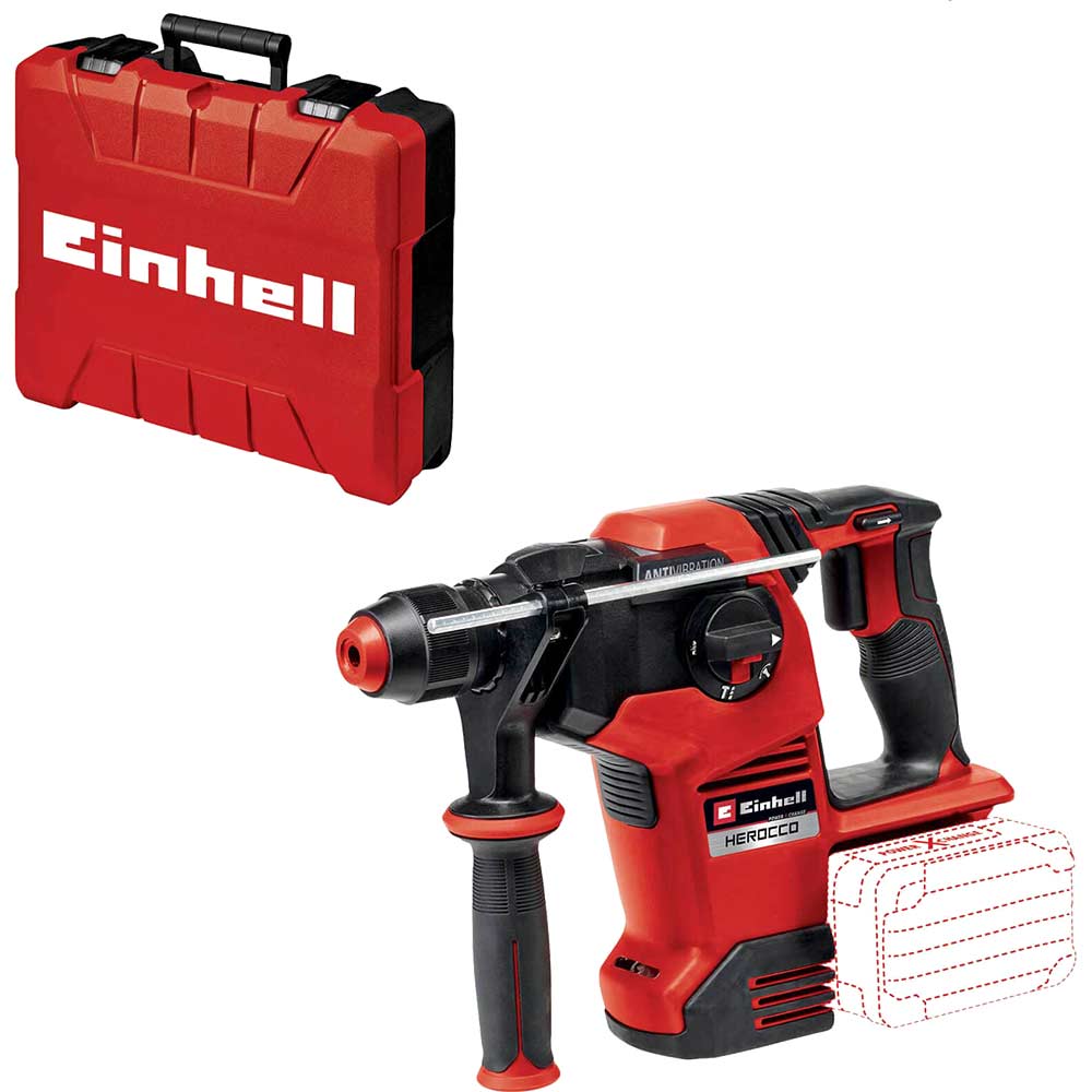Photo of Einhell Herocco 36/28 36v Cordless Brushless Sds Plus Rotary Hammer Drill -uses 2 X 18v- No Batteries No Charger Case