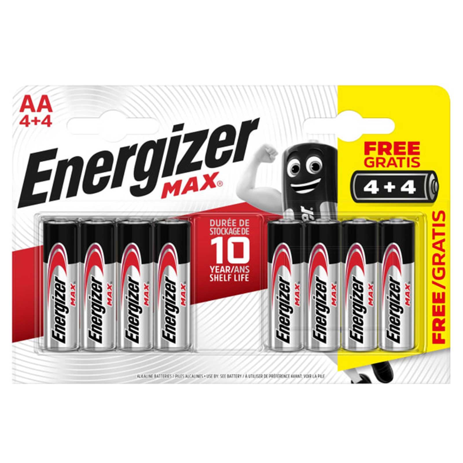 Photo of Energizer Max Aa 4+4 Batteries Pack Of 8