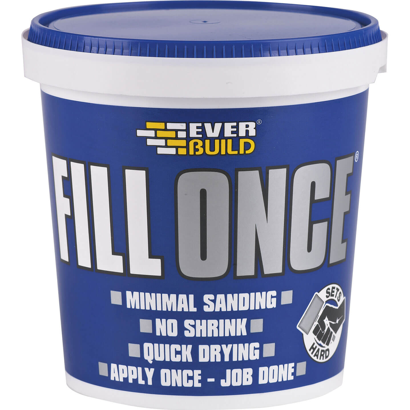 Image of Everbuild Ready Mix Fill Once Tub 650ml