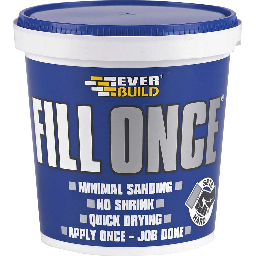 Image of Everbuild Ready Mix Fill Once Tub 650ml