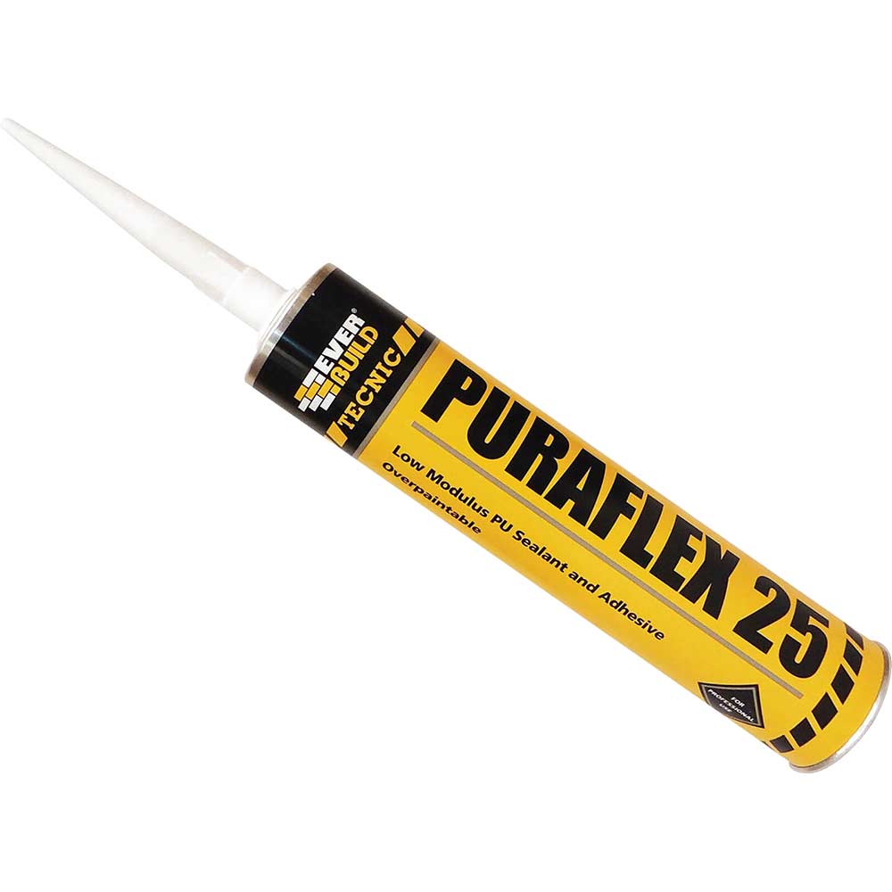 Photo of Everbuild Puraflex 25 Industrial Pu Sealant Black