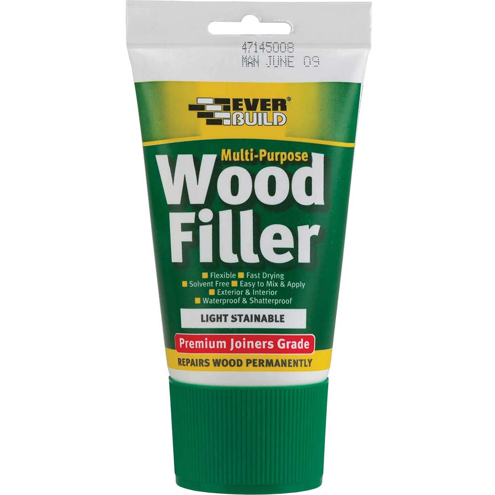 Photo of Everbuild Multi Purpose Premium Joiners Grade Easi Squirt Wood Filler Light Stainable 100ml
