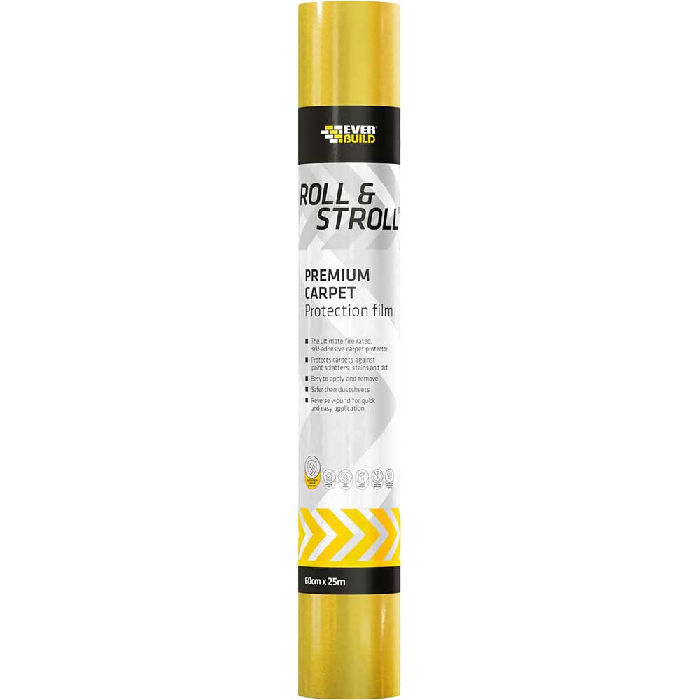 Photo of Everbuild Roll And Stroll Premium Carpet Protector 600mm 20m