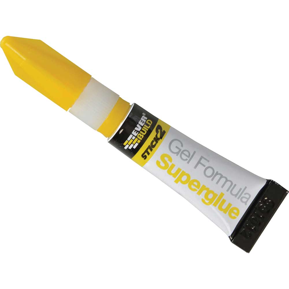 Image of Everbuild Stick 2 Super Gel Glue 3ml