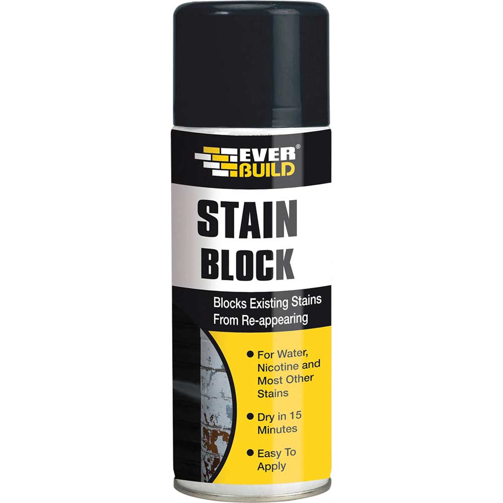 Photo of Everbuild Stain Block Spray White 400ml