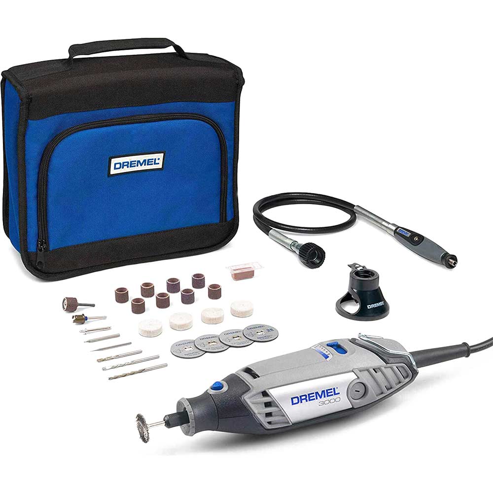 Dremel 3000 Rotary Multi Tool Arts and Crafts Kit 240v