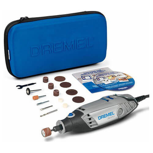 Image of Dremel 3000 Rotary Multi Tool 15 Accessory Kit 240v