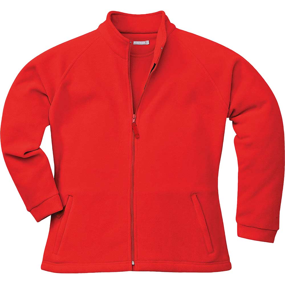 Picture of Portwest Ladies Aran Fleece Red 2XL