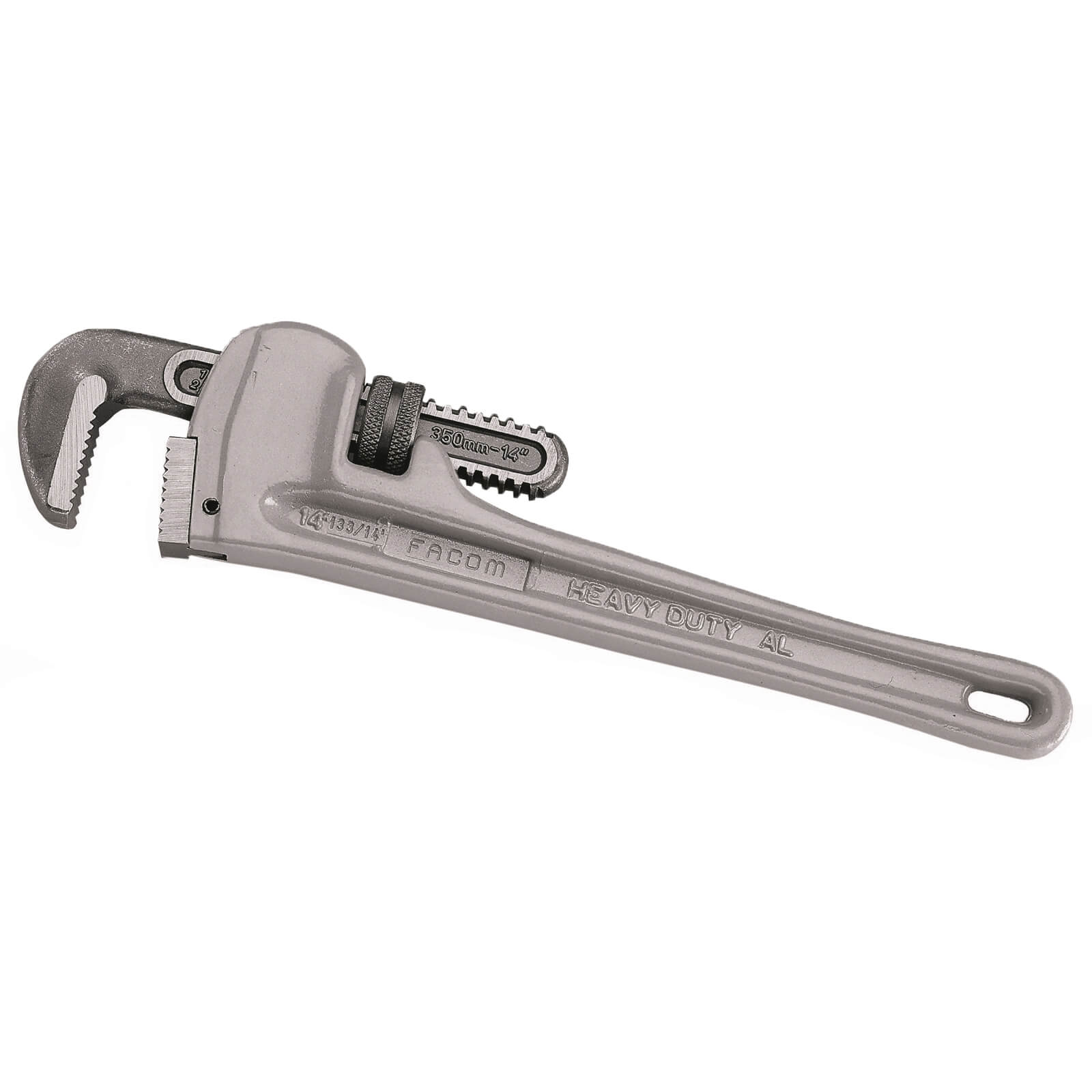 Photo of Facom Light Alloy Offset American Type Pipe Wrench 450mm