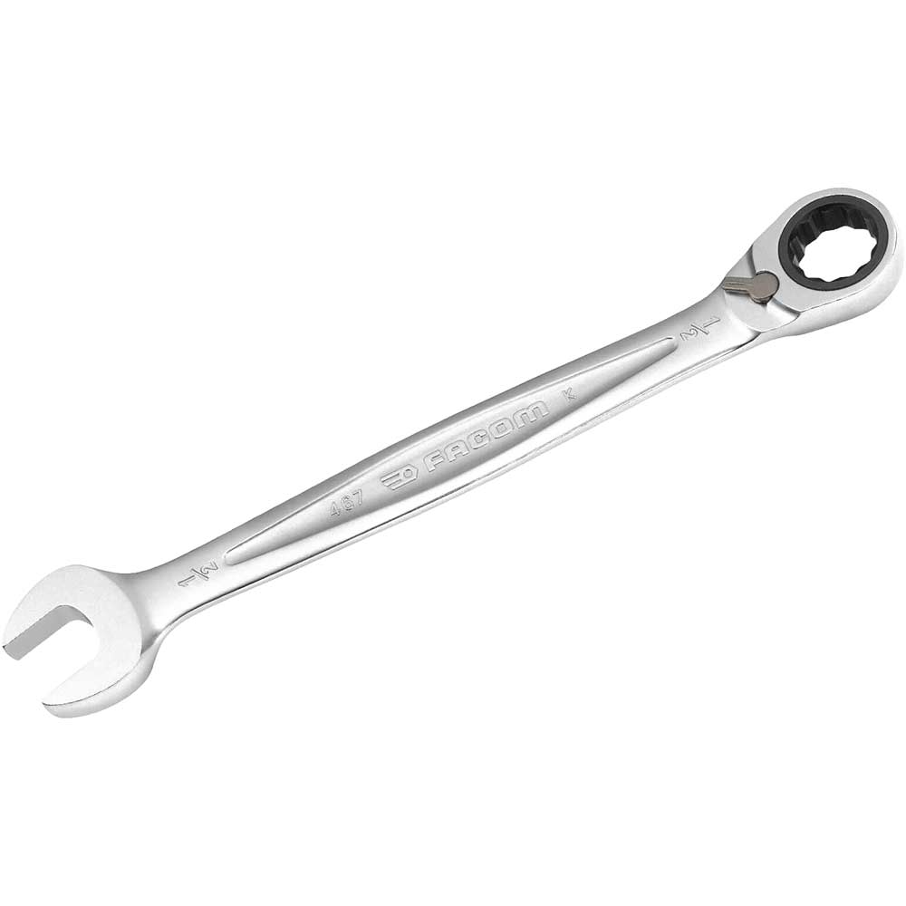 Photo of Facom 467 Ratchet Combination Spanner Imperial 1/2