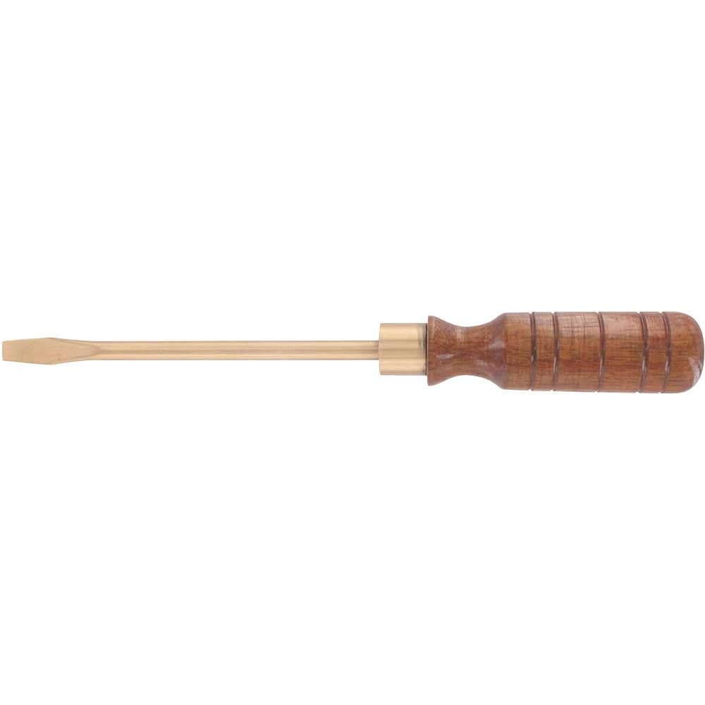 Photo of Facom Non Sparking Flared Slotted Screwdriver 12mm 400mm