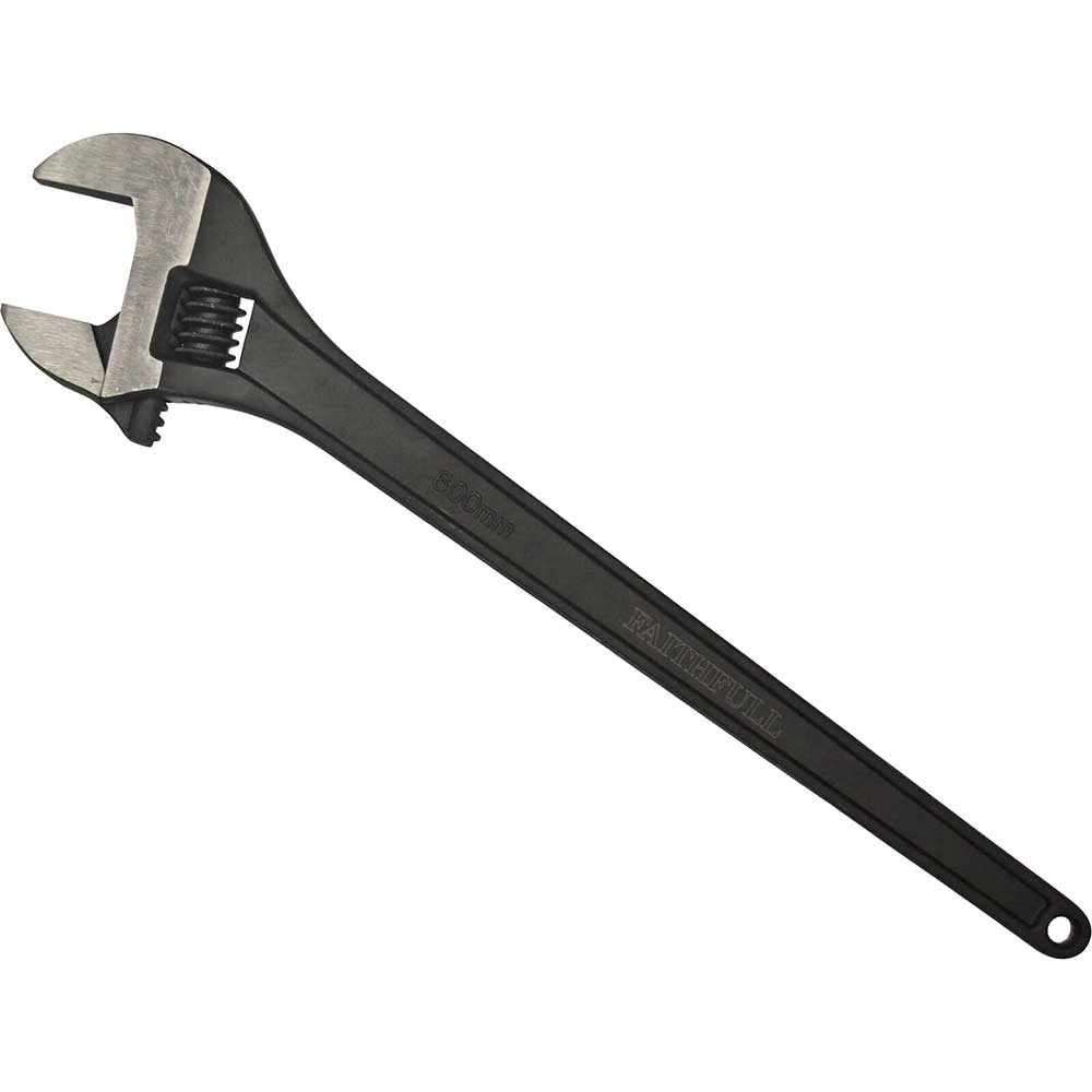Faithfull FAIAS600 Adjustable Spanner Chrome Vanadium Phosphate Finish 62 mm