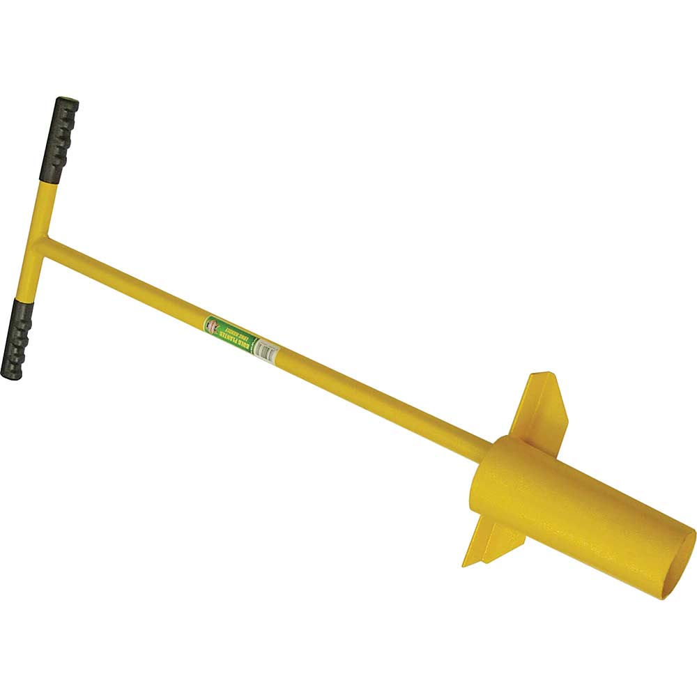 faithfull heavy duty steel bulb planter bulb planters dibbers