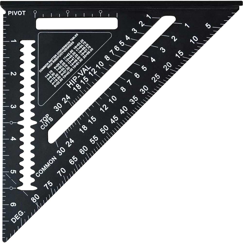Photo of Faithfull Presitge Quick Square Black Aluminium 180mm