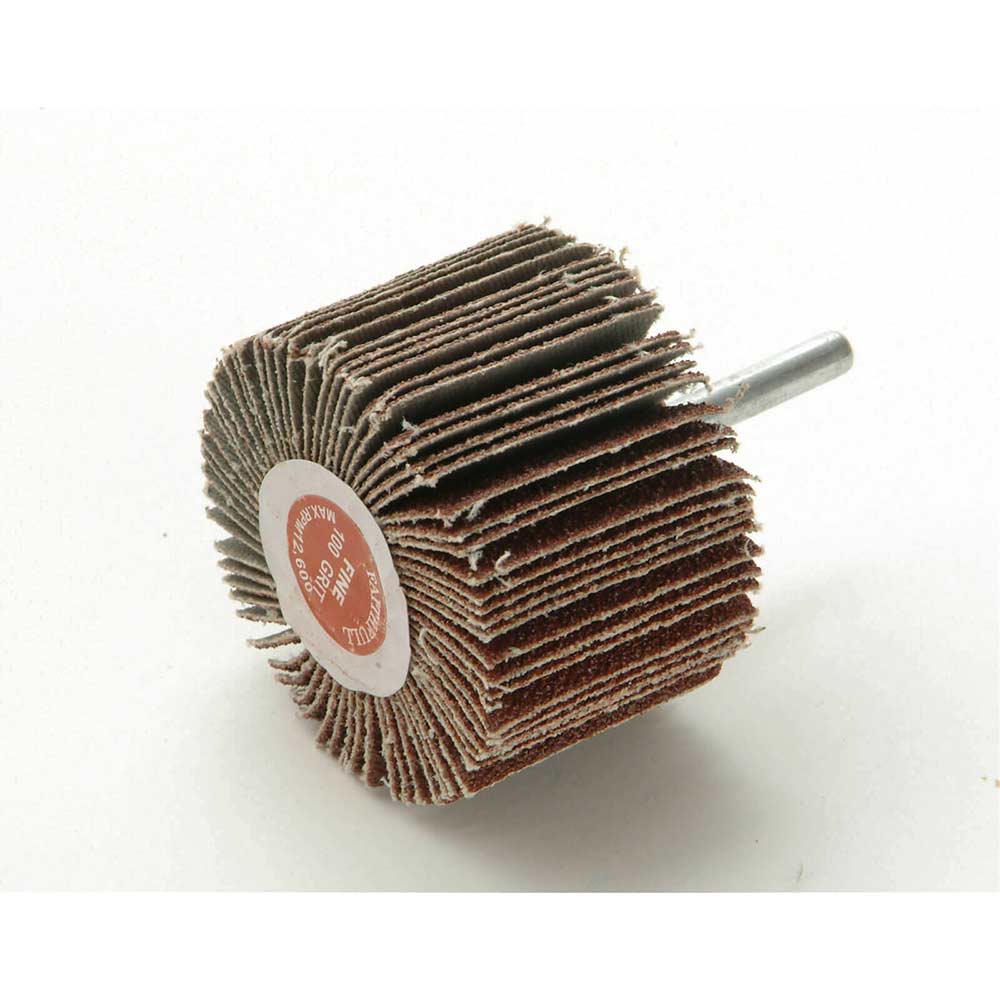 Image of Faithfull Abrasive Flap Wheel 60mm 40mm 100g