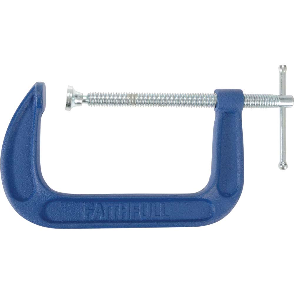 Image of Faithfull Medium Duty G Clamp 150mm