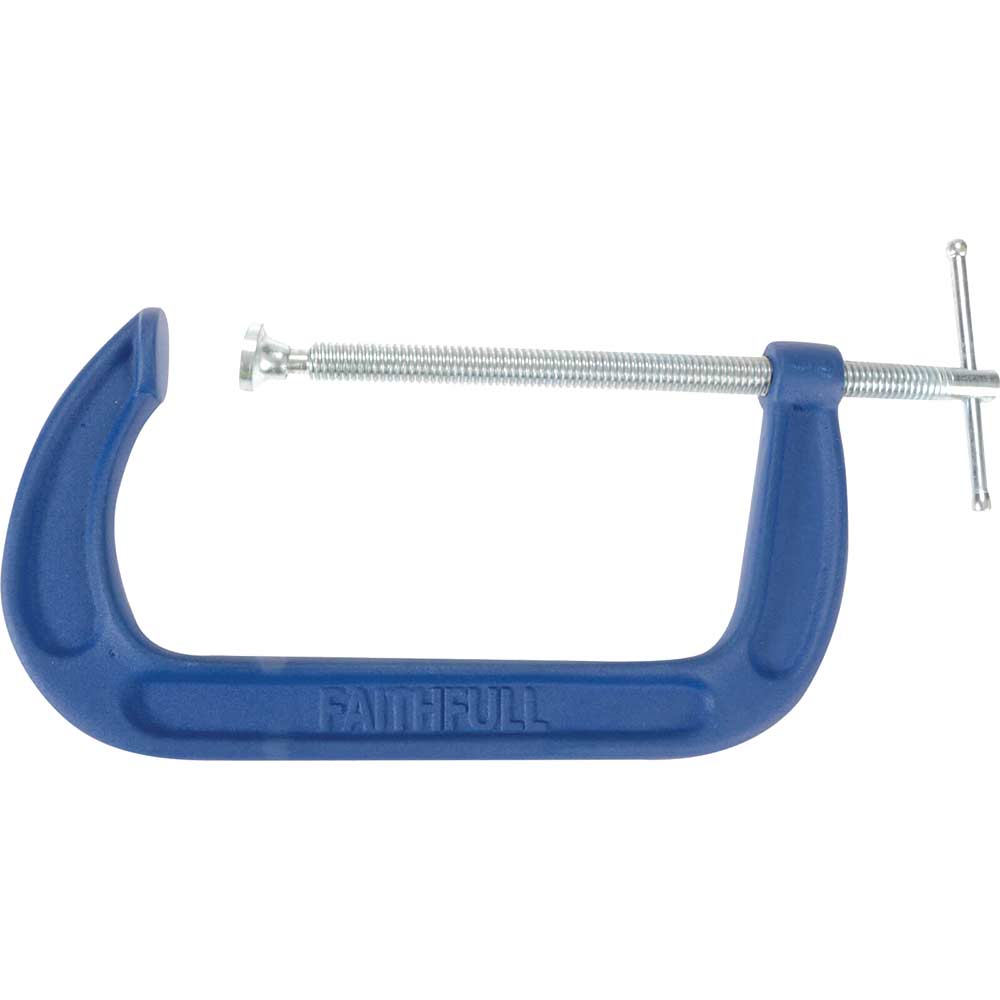 Photo of Faithfull Medium Duty G Clamp 200mm