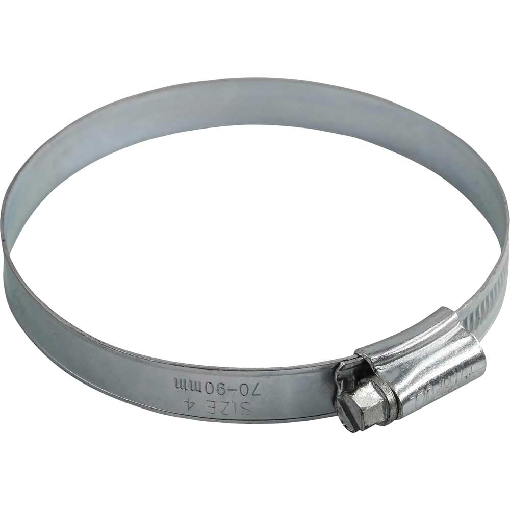 Photo of Faithfull Zinc Plated Hose Clips 70mm - 90mm Pack Of 1