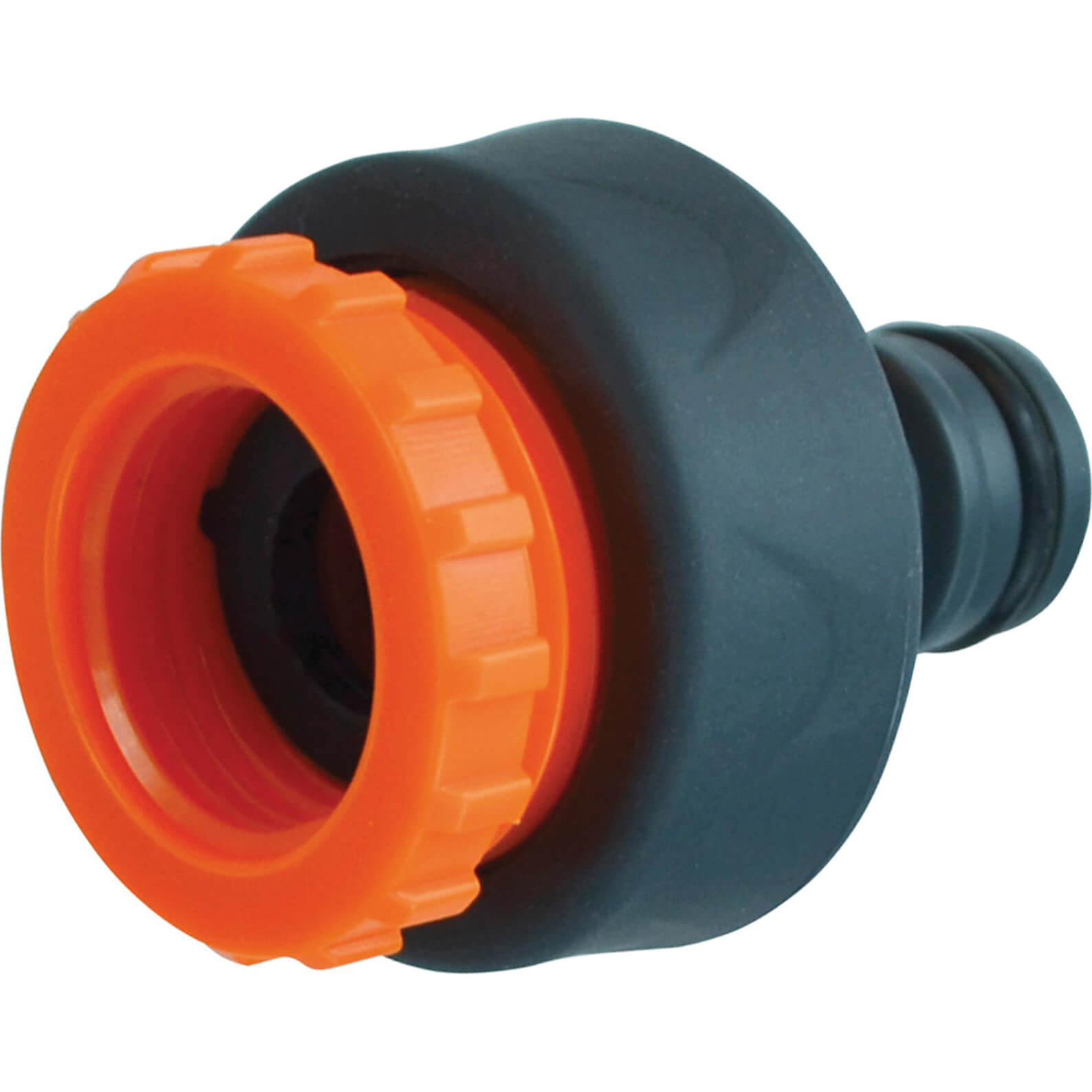 Faithfull Plastic Tap Hose Connector 1/2 and 3/4In