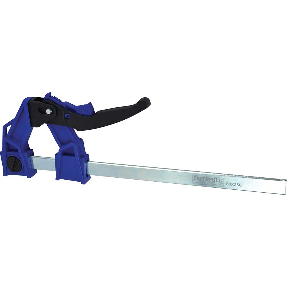 Photo of Faithfull Heavy Duty Lever Clamp 250mm 60mm
