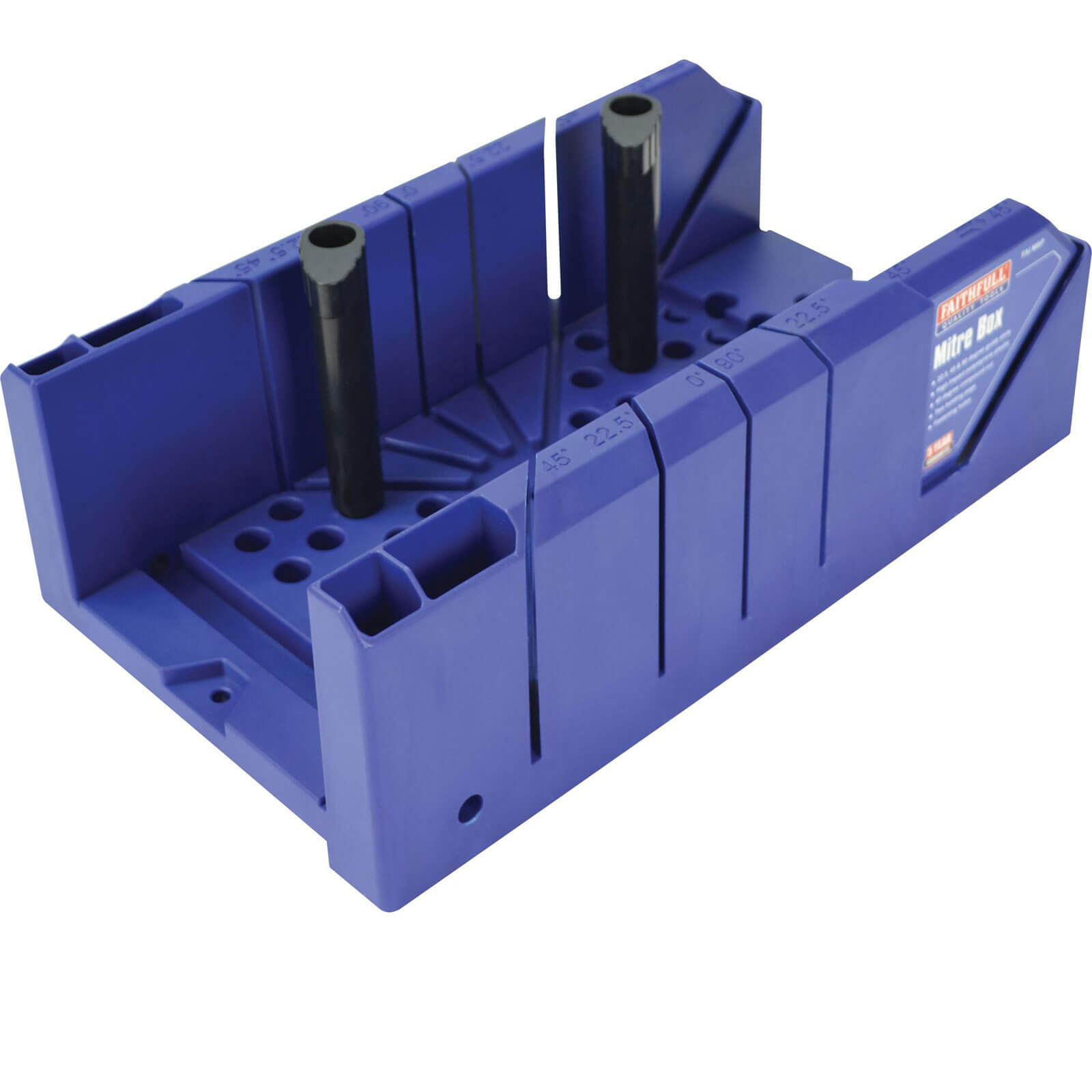 Photo of Faithfull Plastic Mitre Box And Clamping Pegs