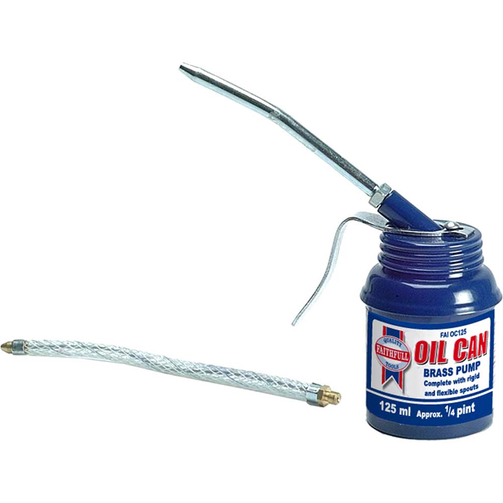 Photo of Faithfull Trigger Action Oil Can 125ml