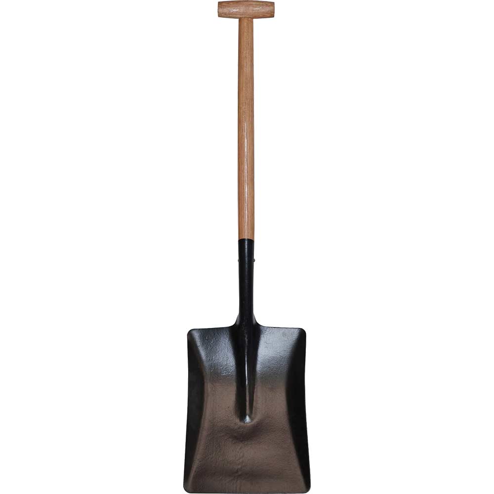 Faithfull Open Socket Square Shovel No.4 T-Handle