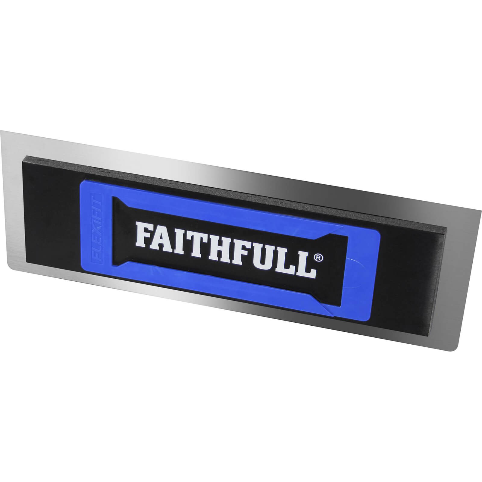 Faithfull Flexifit Foam Backed Stainless Steel Plastering Trowel Blade 16"