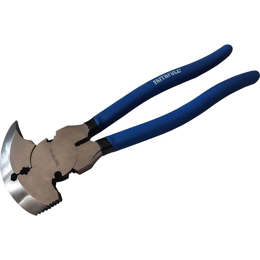 Image of Faithfull Soft Grip Fencing Pliers 250mm