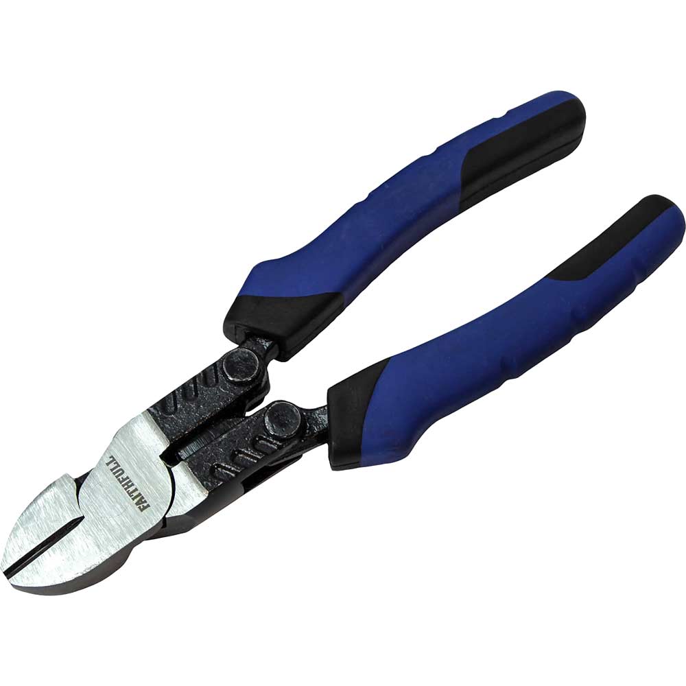Photo of Faithfull High Leverage Diagonal Cutting Pliers 190mm