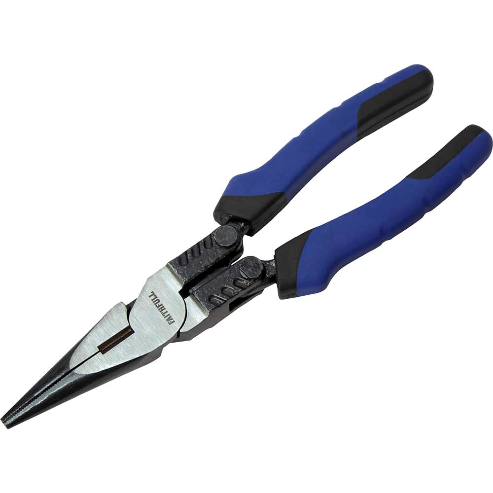Photo of Faithfull High Leverage Long Nose Pliers 230mm