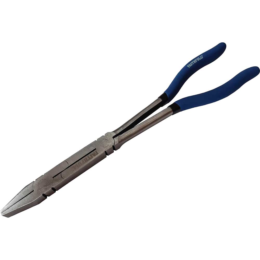 Photo of Faithfull Long Reach Flat Nose Pliers 300mm