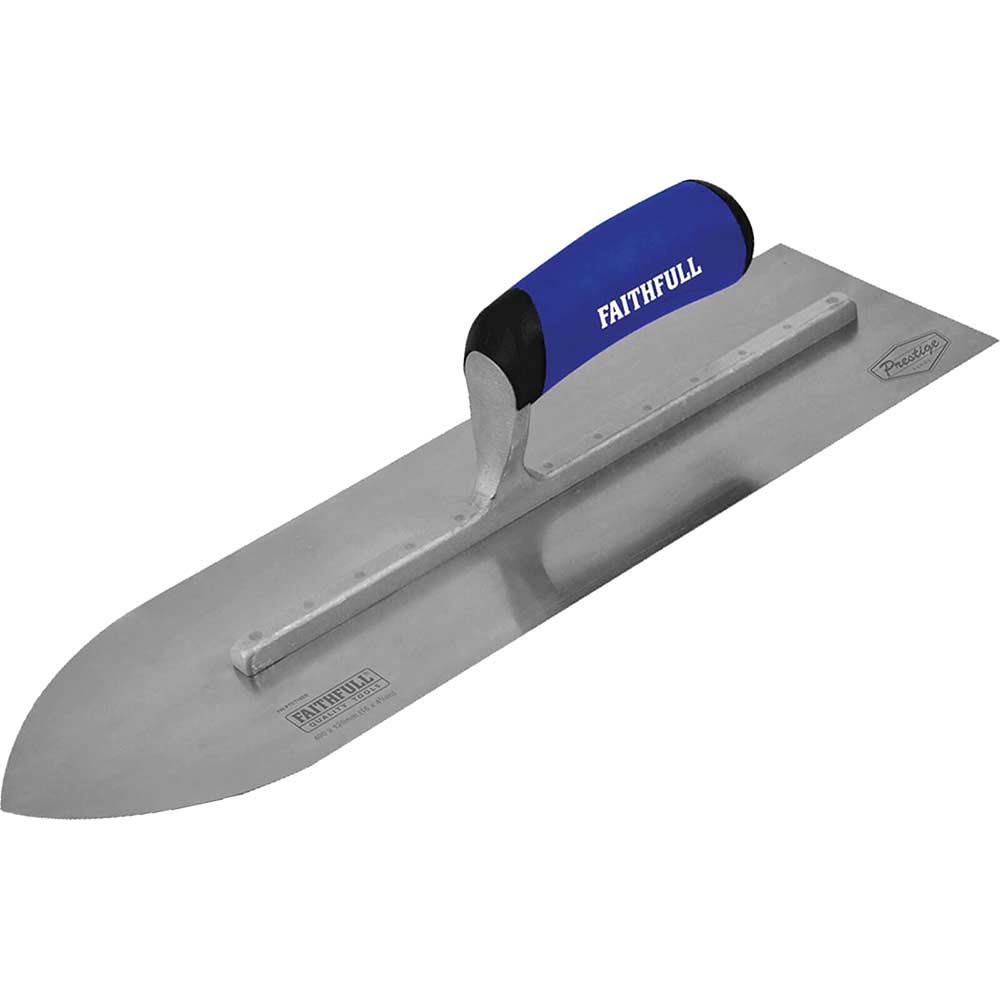 Image of Faithfull Prestige Stainless Steel Cement Trowel 16