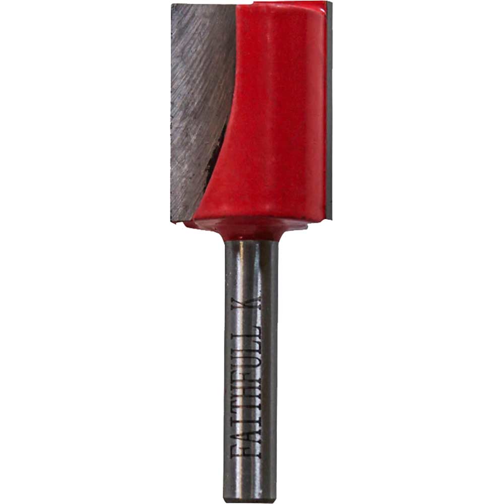 Photo of Faithfull Two Flute Straight Router Cutter 19mm 25mm 1/4