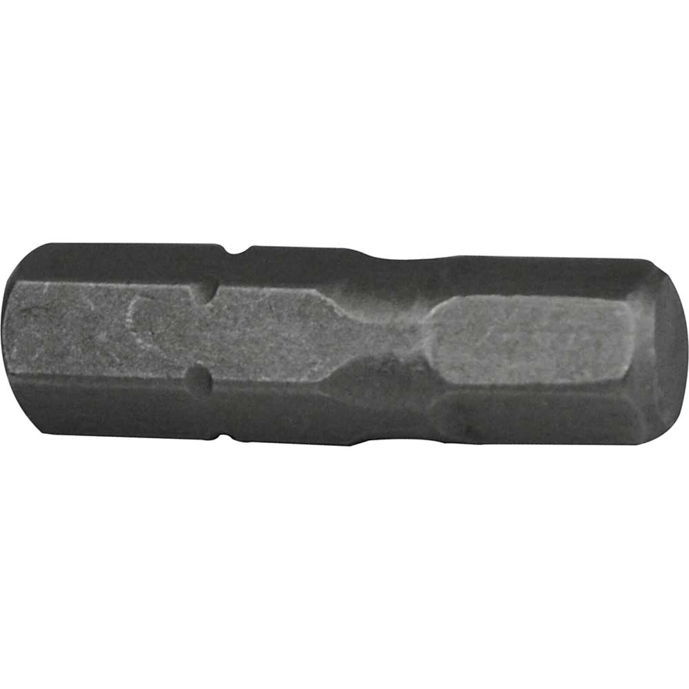 Photo of Faithfull Hexagon S2 Grade Steel Screwdriver Bits Hex 6mm 25mm Pack Of 3