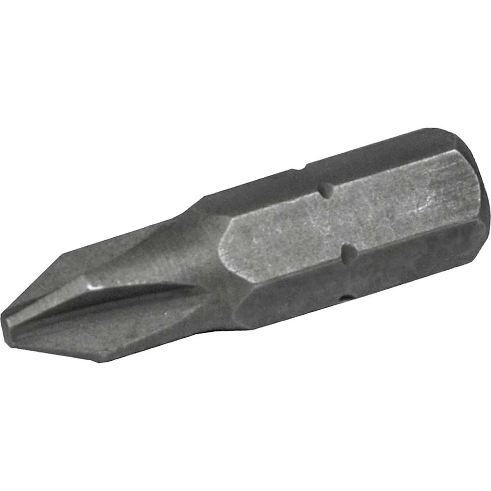 Photo of Faithfull Phillips S2 Grade Steel Screwdriver Bits Ph2 25mm Pack Of 3