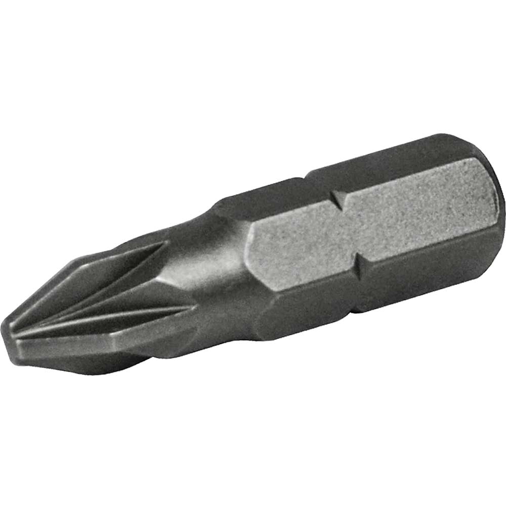 Photo of Faithfull Pozi S2 Grade Steel Screwdriver Bits Pz1 25mm Pack Of 3