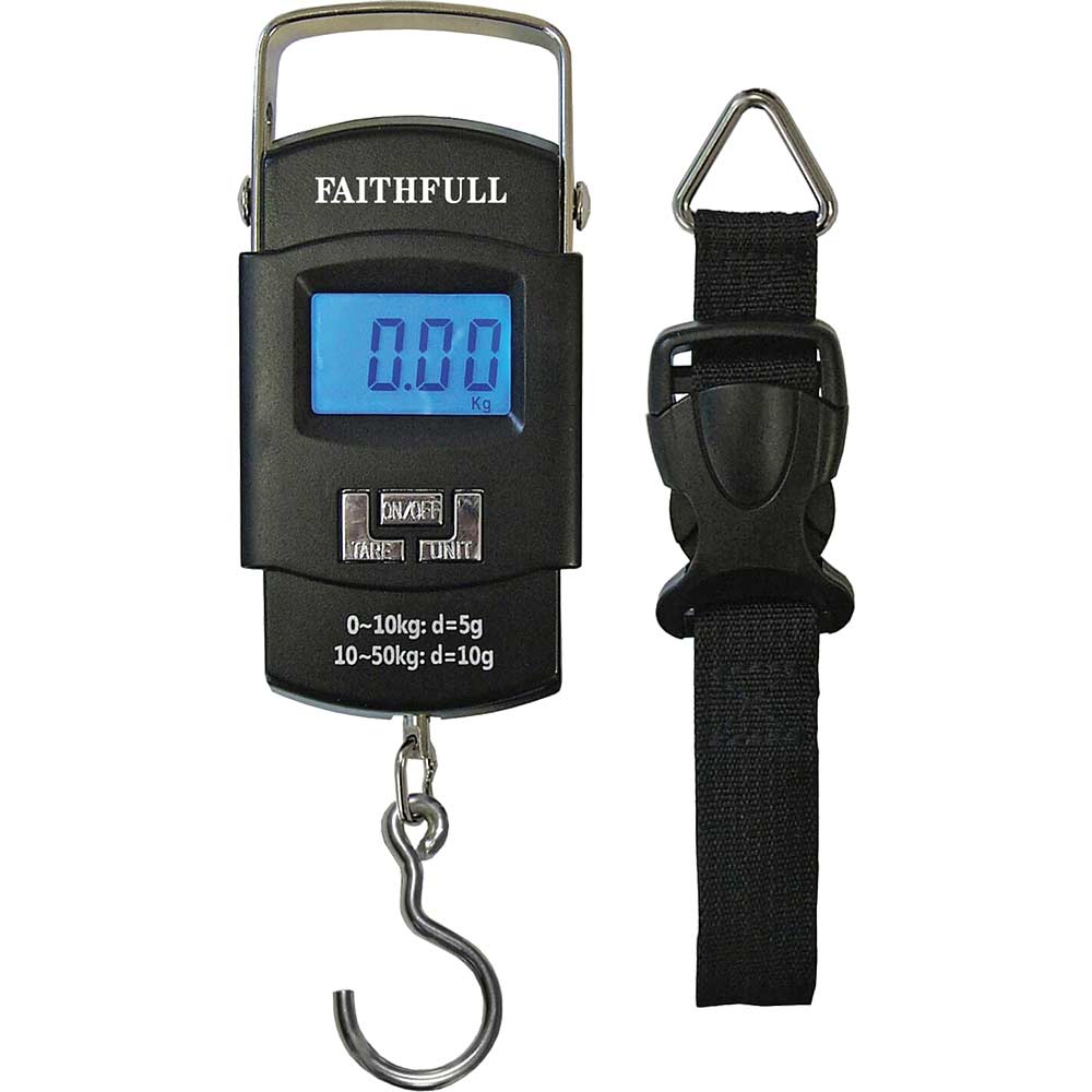 Faithfull Portable Electronic Luggage Scale