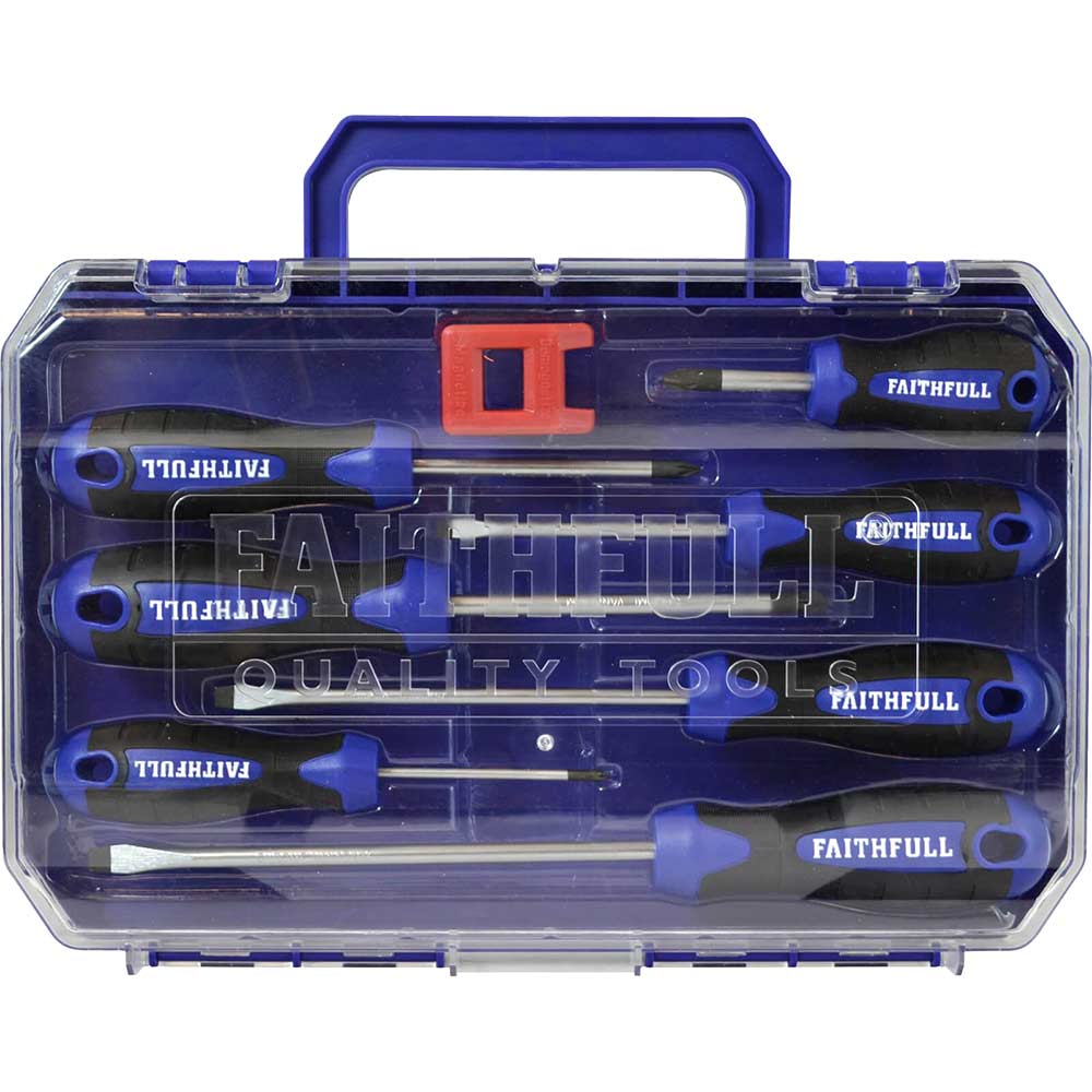Photo of Faithfull 7 Piece Screwdriver Set And Magnetizer