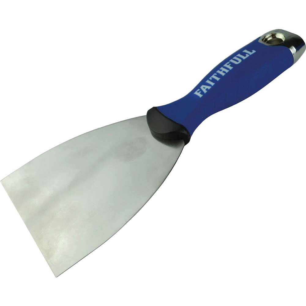 Image of Faithfull Soft Grip Filling Knife 100mm