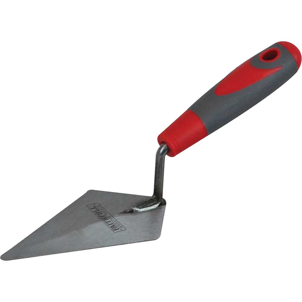 Photo of Faithfull London Pattern Soft Grip Pointing Trowel 6