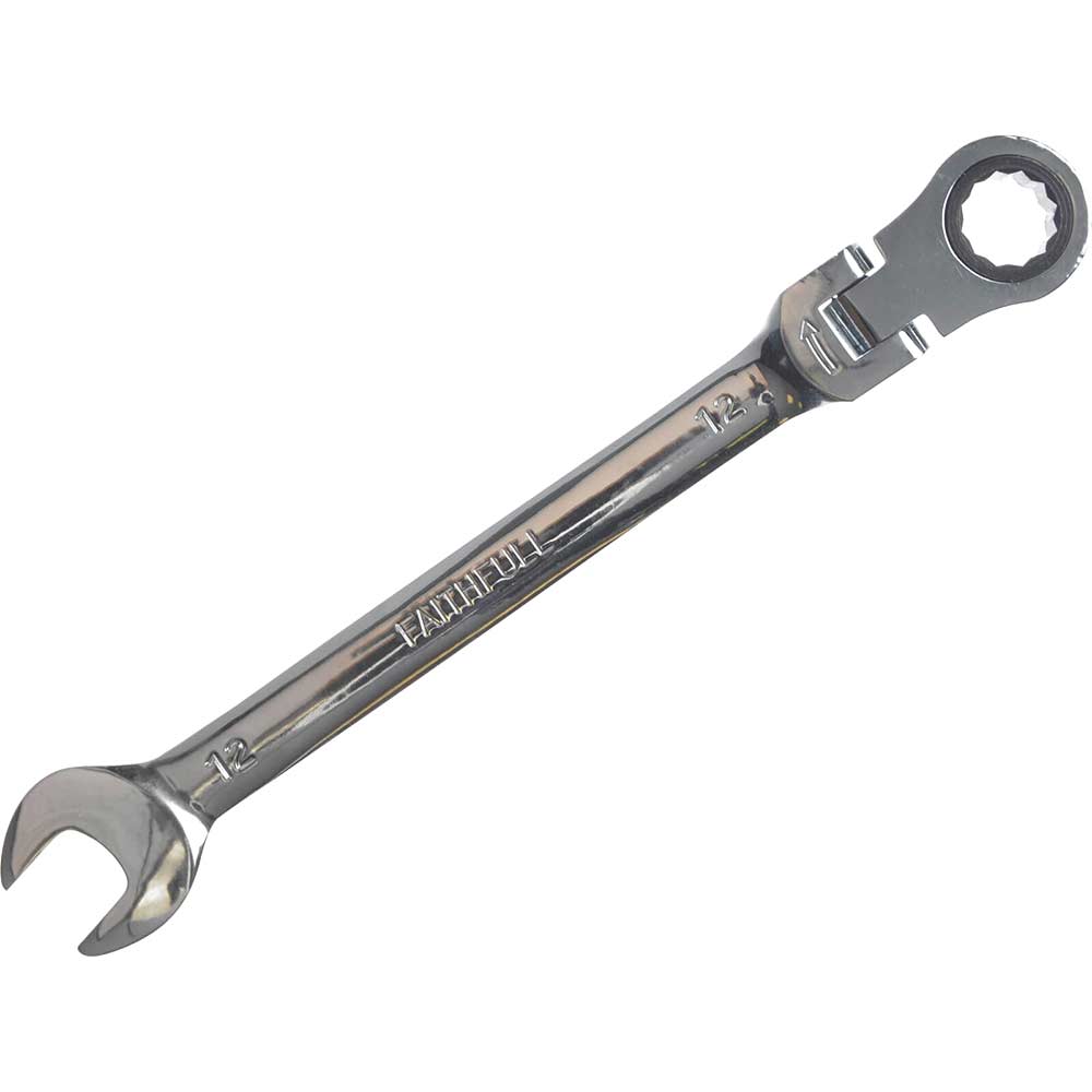 Photo of Faithfull Flexible Ratchet Combination Spanner 12mm