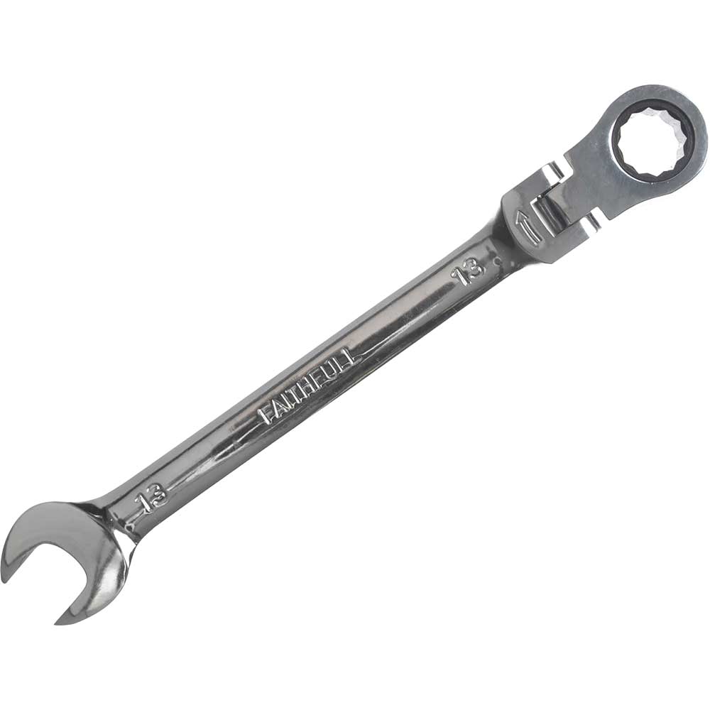 Photo of Faithfull Flexible Ratchet Combination Spanner 13mm